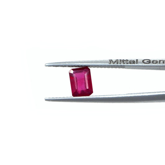 Natural Bangkok Ruby Calibrated Octagons | 5x7mm & 6x8mm