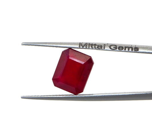 Natural Bangkok Ruby Calibrated Octagons | 9x11mm & 10x12mm
