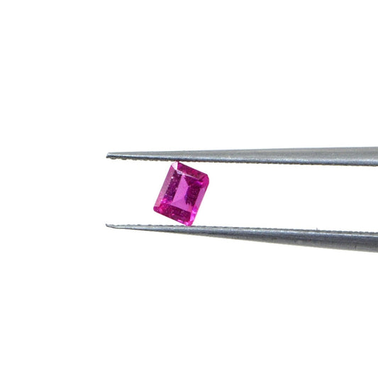Natural Bangkok Ruby Calibrated Octagons | 3x4mm & 4x5mm
