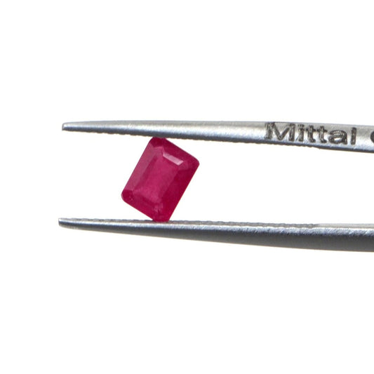 Natural Bangkok Ruby Calibrated Octagons | 3x5mm & 4x6mm