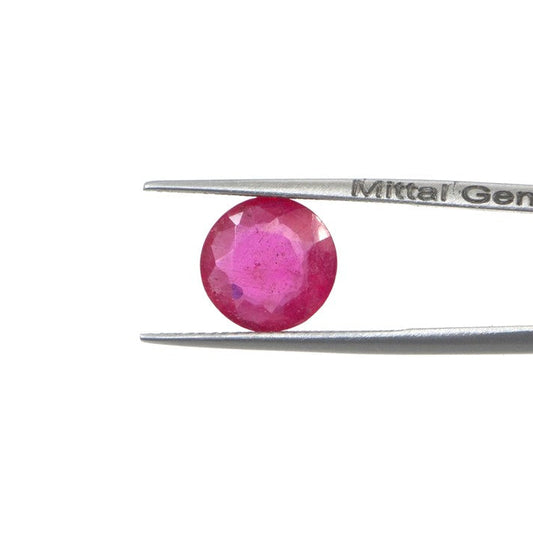 Natural Bangkok Ruby Calibrated Rounds | 9mm & 10mm