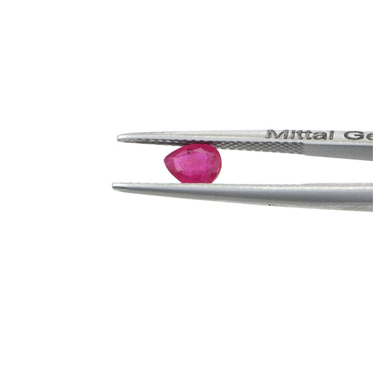 Natural Bangkok Ruby Calibrated Pears | 5x6mm & 6x7mm