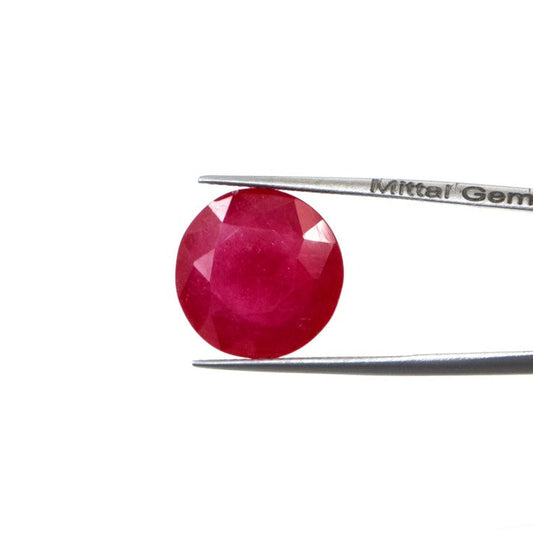 Natural Bangkok Ruby Calibrated Rounds | 14mm & 15mm