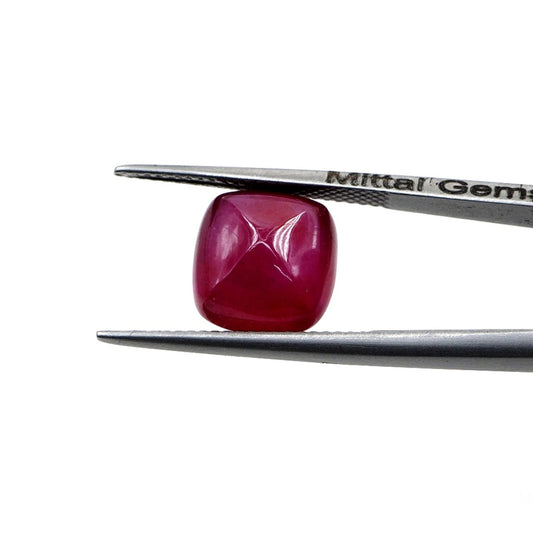 Natural Bangkok Ruby Calibrated Cushions | 9mm & 10mm