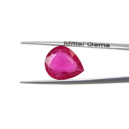 Natural Bangkok Ruby Calibrated Pears | 12x15mm & 13x15mm