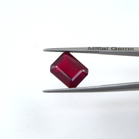Natural Bangkok Ruby Calibrated Octagons | 10x12mm & 11x13mm