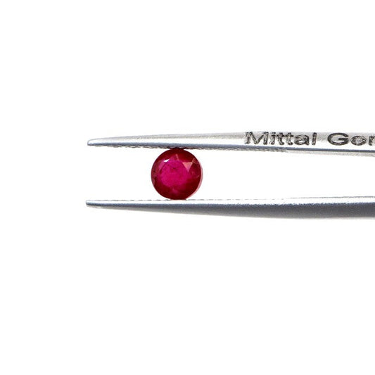 Natural Bangkok Ruby Calibrated Rounds | 4mm & 5mm