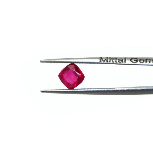 Natural Bangkok Ruby Calibrated Cushions | 4mm & 5mm