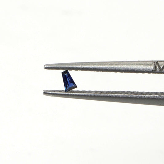 Natural Untreated Blue Sapphire Calibrated Tapper Baguettes | 1.5x2x4mm & 2x3x4mm