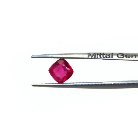 Natural Bangkok Ruby Calibrated Cushions | 6mm & 7mm
