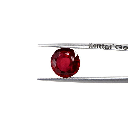 Natural Bangkok Ruby Calibrated Rounds | 8mm & 9mm