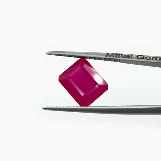 Natural Bangkok Ruby Calibrated Octagons | 9x11mm & 10x12mm