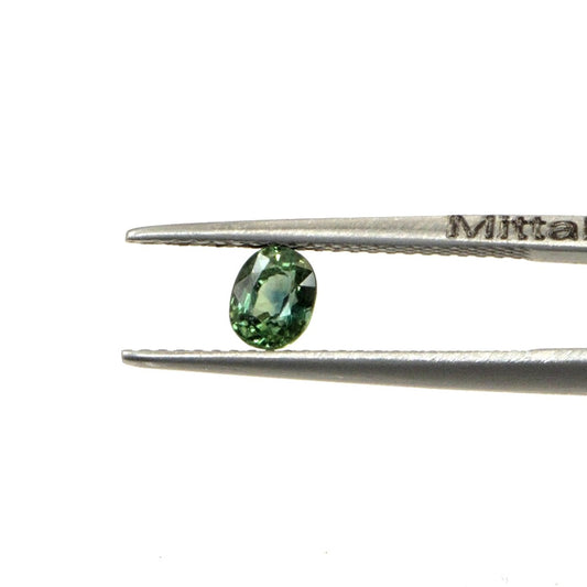 Natural Natural Untreated Teal Sapphire Calibrated Ovals | 3x4mm & 4x5mm