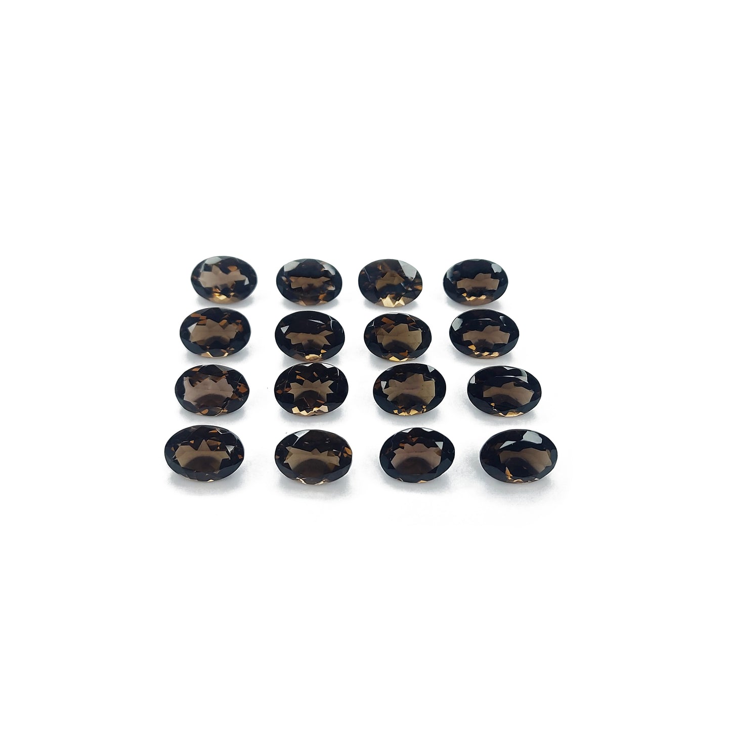 Natural Smoky Quartz Calibrated Ovals | 9x11mm & 10x14mm