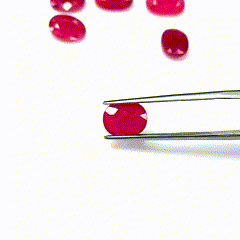 Natural Mozambique Untreated Ruby Ring Size Ovals