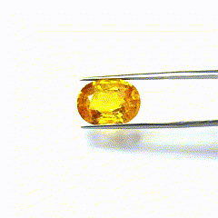 Natural Untreated Yellow Sapphire 12.12cts