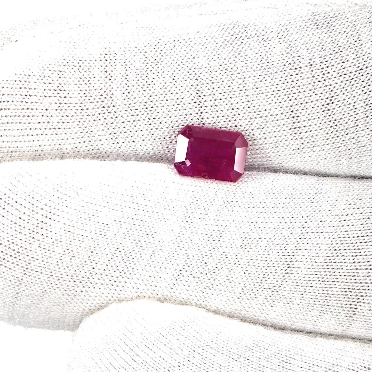 Natural Untreated Mozambique Ruby Octagon | 1.81cts