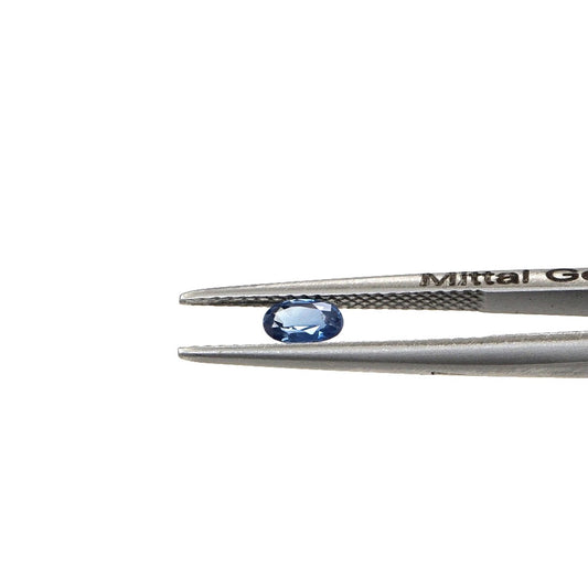 Natural Untreated Blue Sapphire Calibrated Ovals | 3x5mm & 4x6mm