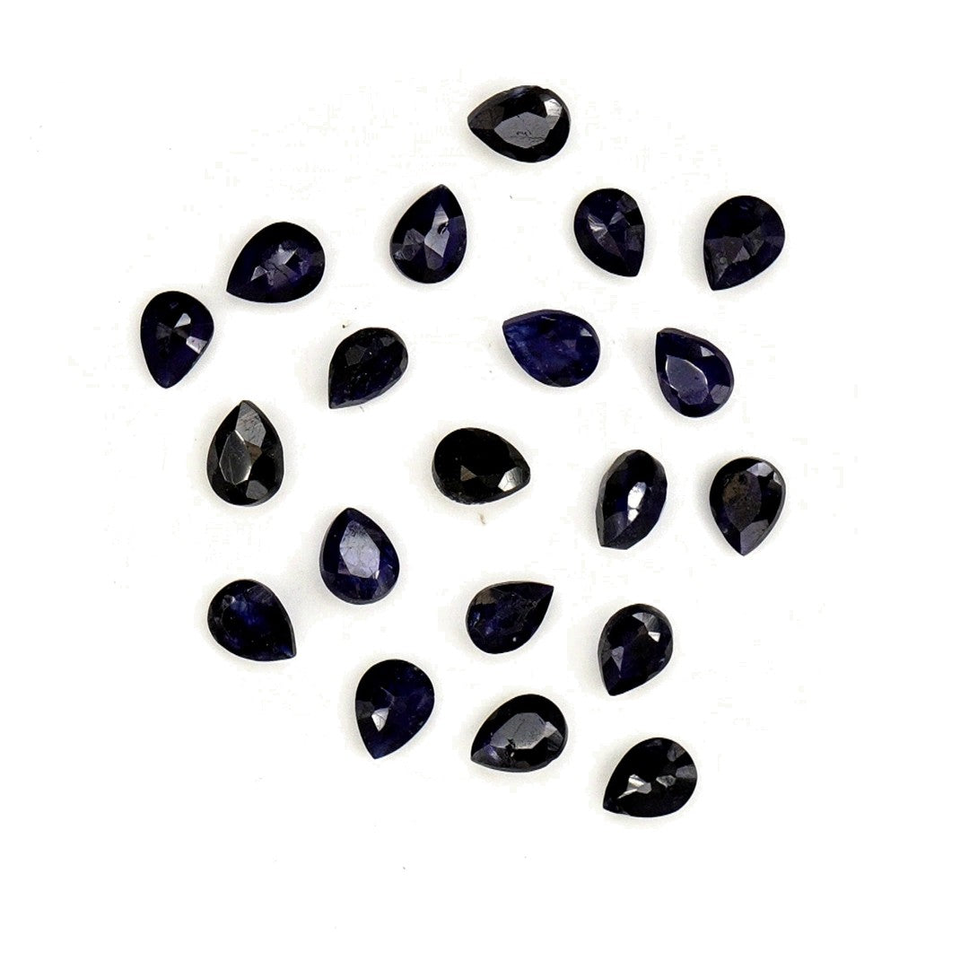 Natural Bangkok Blue Sapphire Calibrated Pears | 3x4mm & 4x5mm