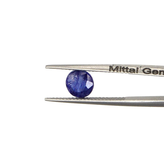Natural Bangkok Blue Sapphire Calibrated Rounds | 7mm & 8mm