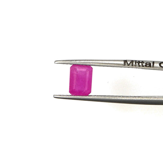 Natural Untreated Mozambique Ruby Calibrated Octagons | 5x7mm & 6x8mm