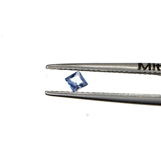 Natural Untreated Blue Sapphire Calibrated Squares | 2mm & 2.5mm