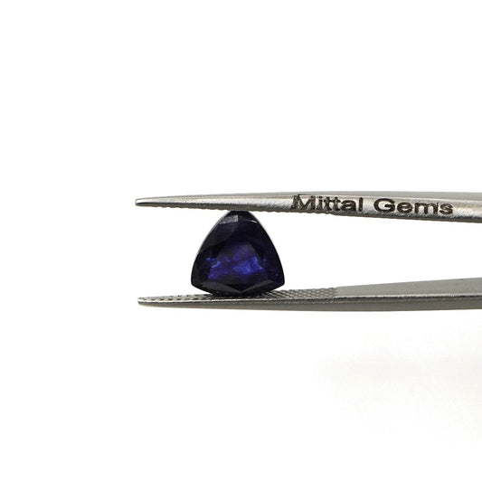 Natural Bangkok Blue sapphire Loose Trillion Cut | 4mm & 4.5mm Picture-2