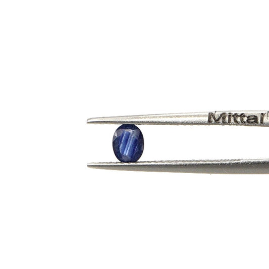 Natural Untreated Bangkok Blue Sapphire Calibrated Ovals | 3x4mm & 4x5mm