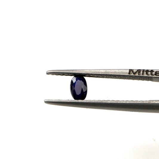 Natural Untreated Blue Sapphire Calibrated Ovals | 3x4mm & 4x5mm