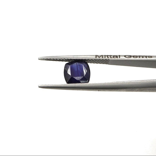 Natural Bangkok Blue Sapphire Loose Cushion Cut | 8mm & 8.5mm BS-C15 Picture-2