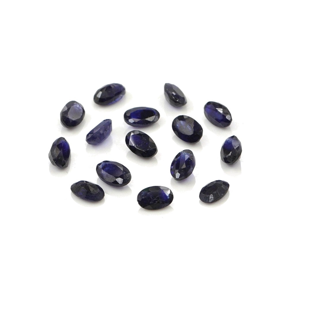 Natural Bangkok Blue Sapphire Calibrated Ovals | 3x5mm & 4x6mm