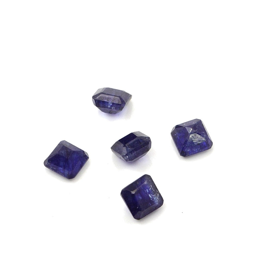 Natural Bangkok Blue sapphire Calibrated Square Octagon | 5mm & 5.5mm