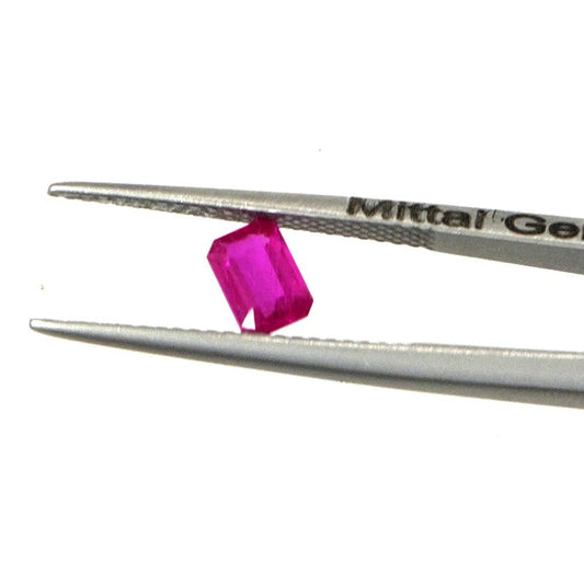 Natural Untreated Mozambique Ruby Calibrated Octagons | 3x5mm & 4x6mm