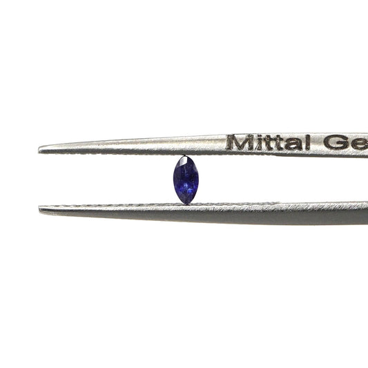 Natural Bangkok Blue Sapphire Calibrated Marquise | 2x4mm & 2.5x5mm