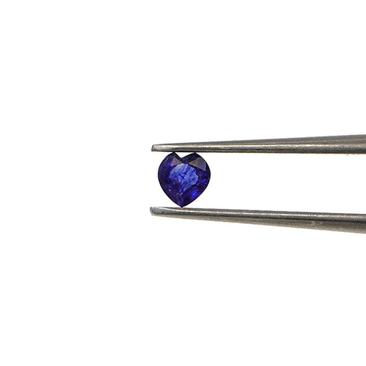 Natural Bangkok Blue Sapphire Calibrated Hearts | 3mm & 3.5mm