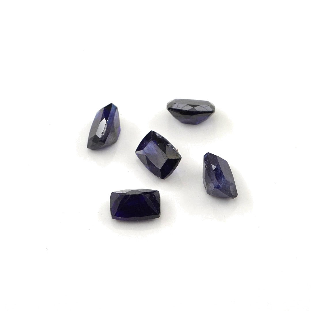 Natural Bangkok Blue sapphire Calibrated Long Cushions | 3x5mm & 4x6mm