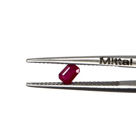 Natural Untreated Mozambique Ruby Calibrated Octagons | 3x5mm & 4x6mm