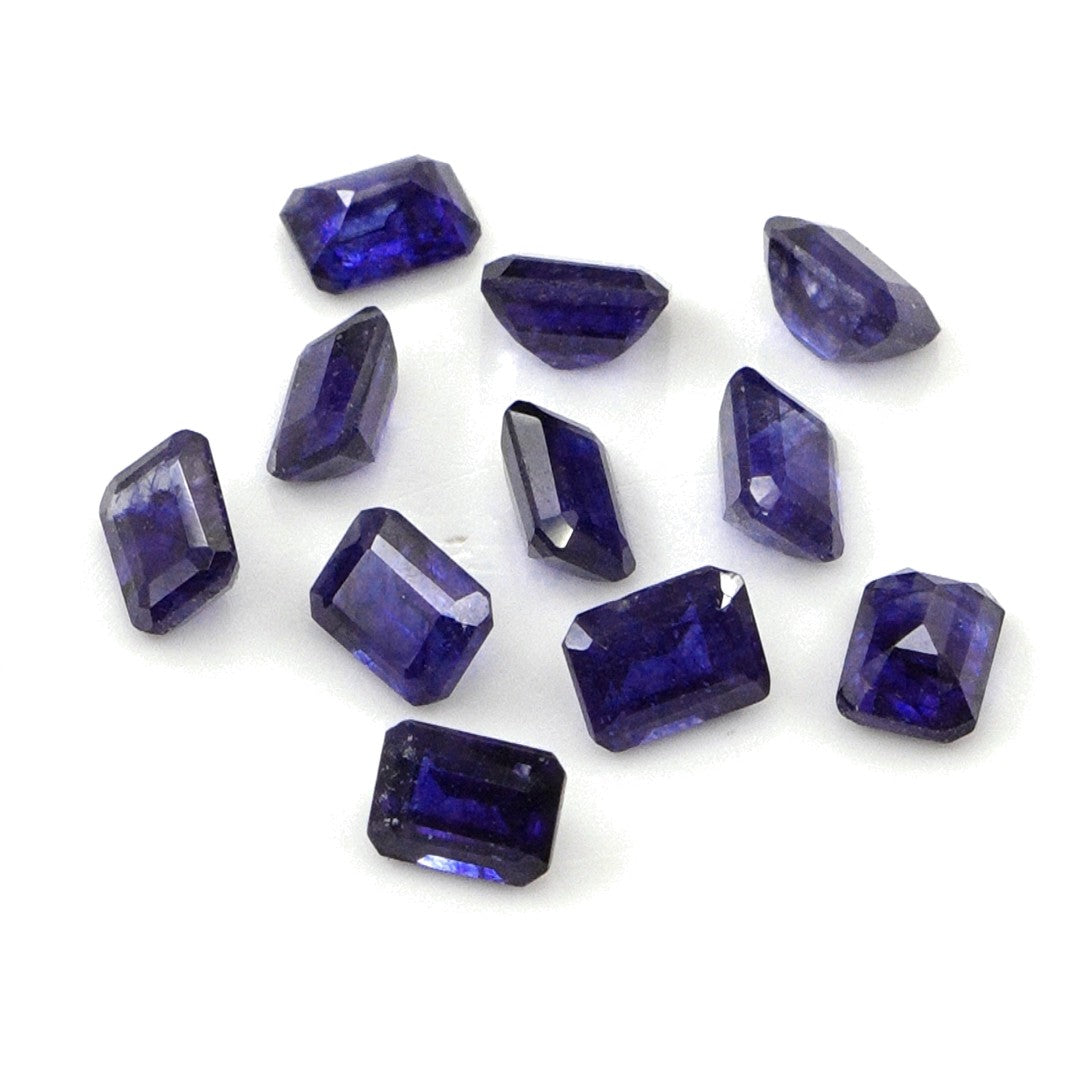 Natural Bangkok Blue Sapphire Calibrated Octagons | 3x4mm & 4x5mm