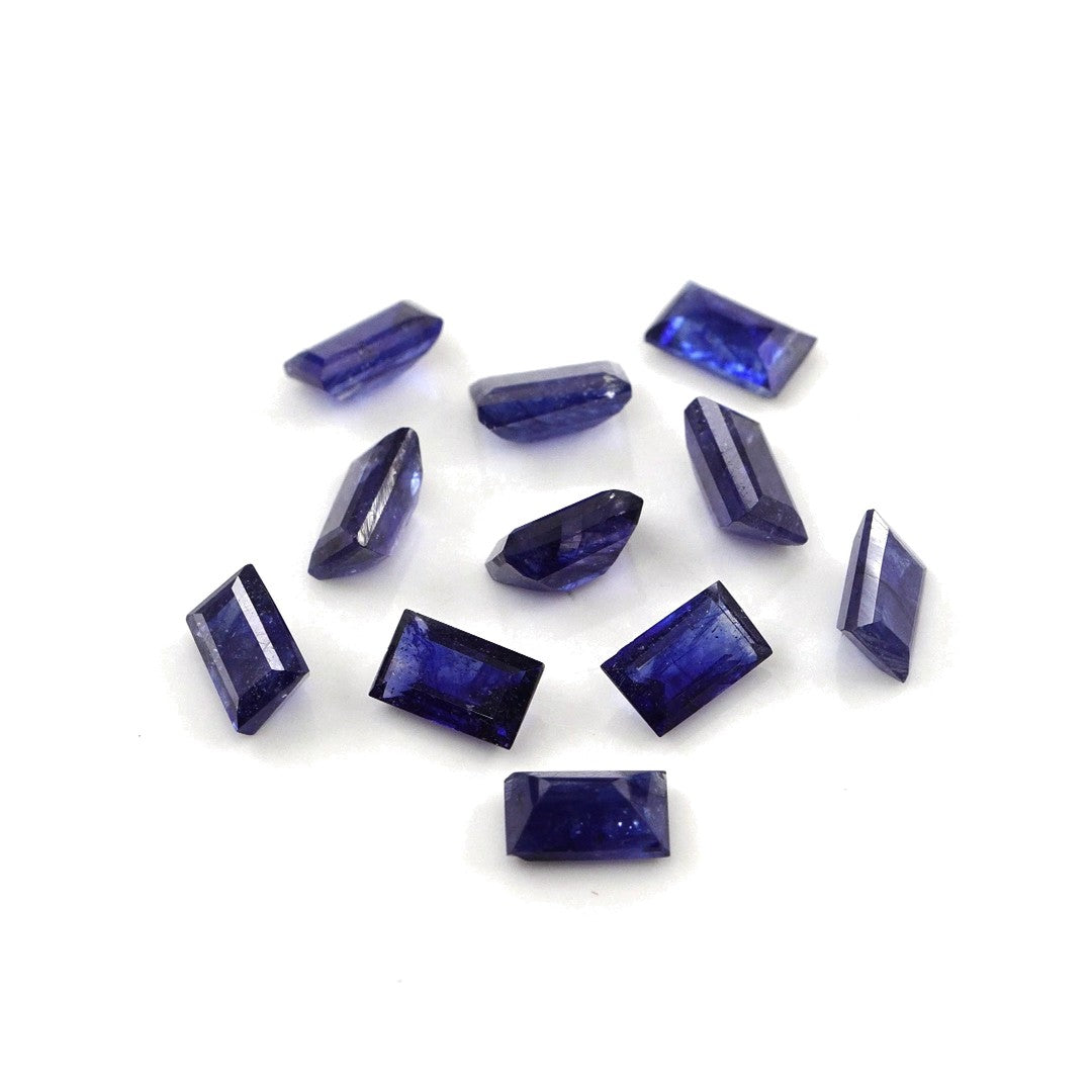 Natural Bangkok Blue Sapphire Calibrated Baguettes | 3x5mm & 4x6mm