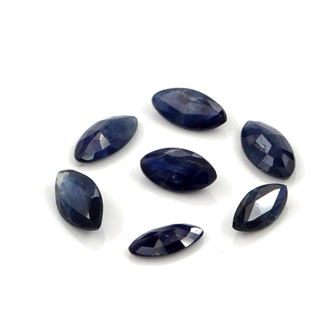 Natural Untreated Blue Sapphire Calibrated Marquise | 2.5x5mm & 3x6mm