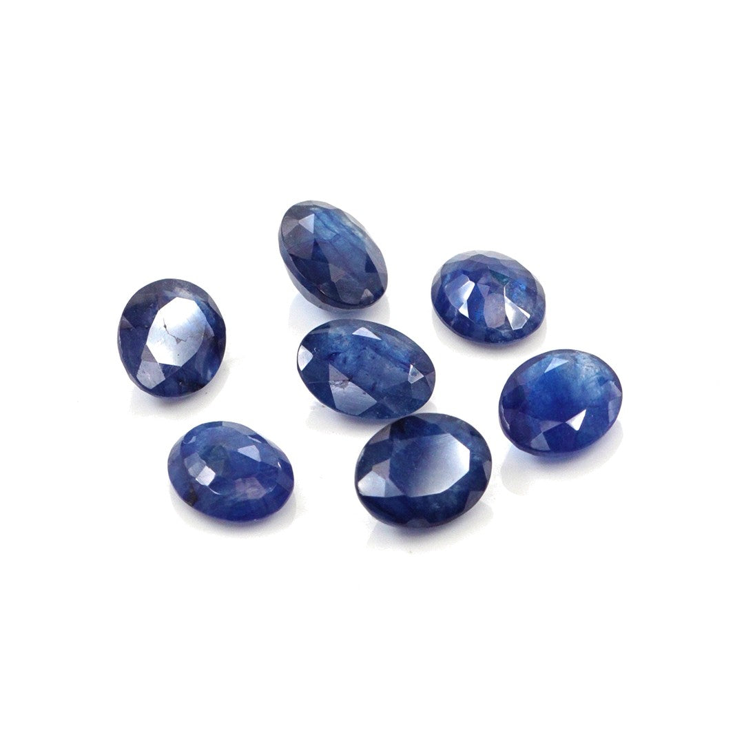 Natural Bangkok Blue Sapphire Calibrated Ovals | 7x9mm & 8x10mm