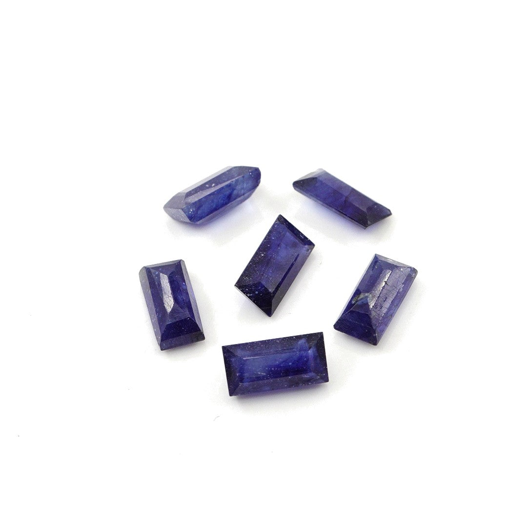 Natural Bangkok Blue Sapphire Calibrated Baguettes | 3x6mm & 4x8mm