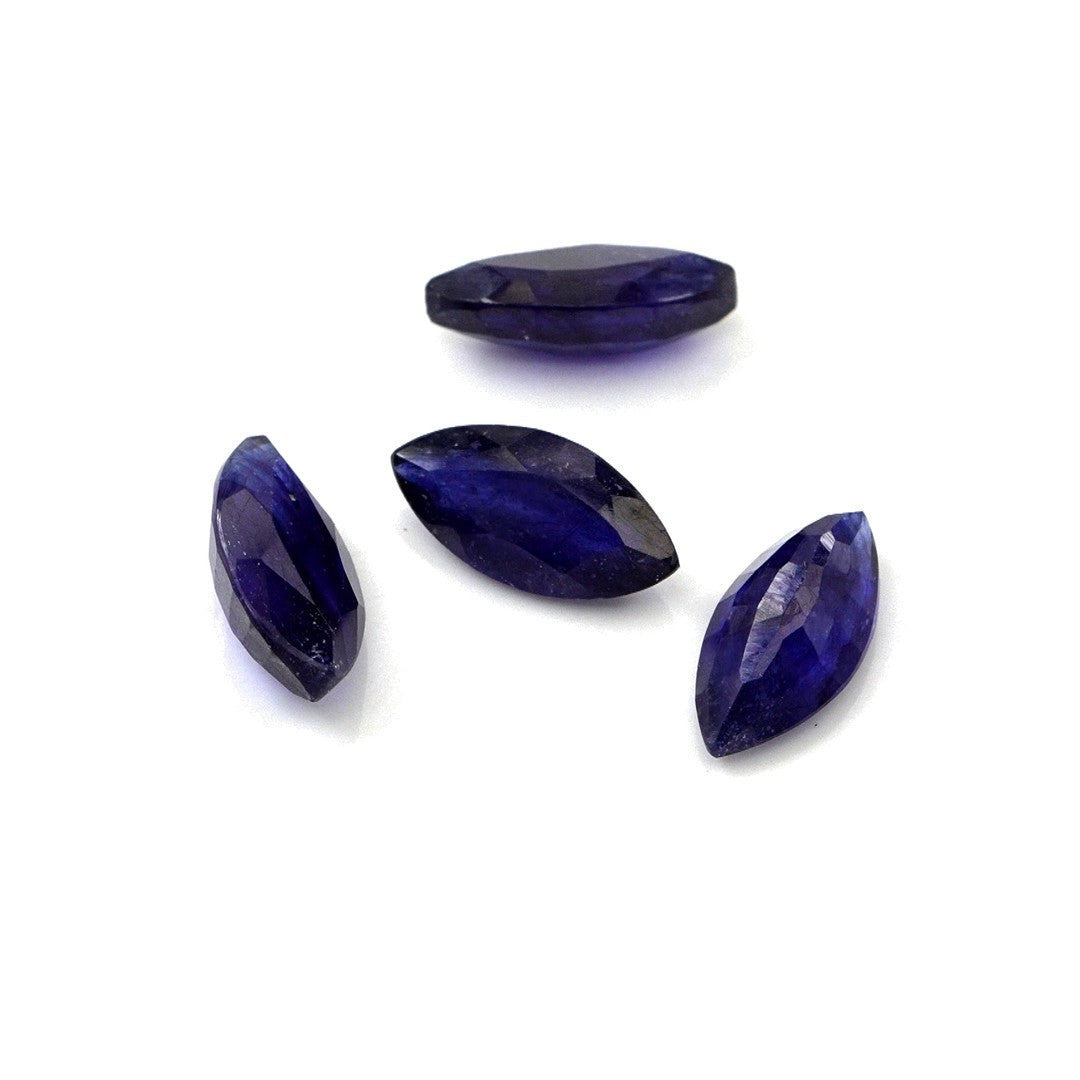 Natural Bangkok Blue Sapphire Calibrated Marquise | 5x10mm & 6x12mm