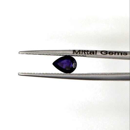 Natural Bangkok Blue Sapphire Calibrated Pears | 5x7mm & 6x8mm