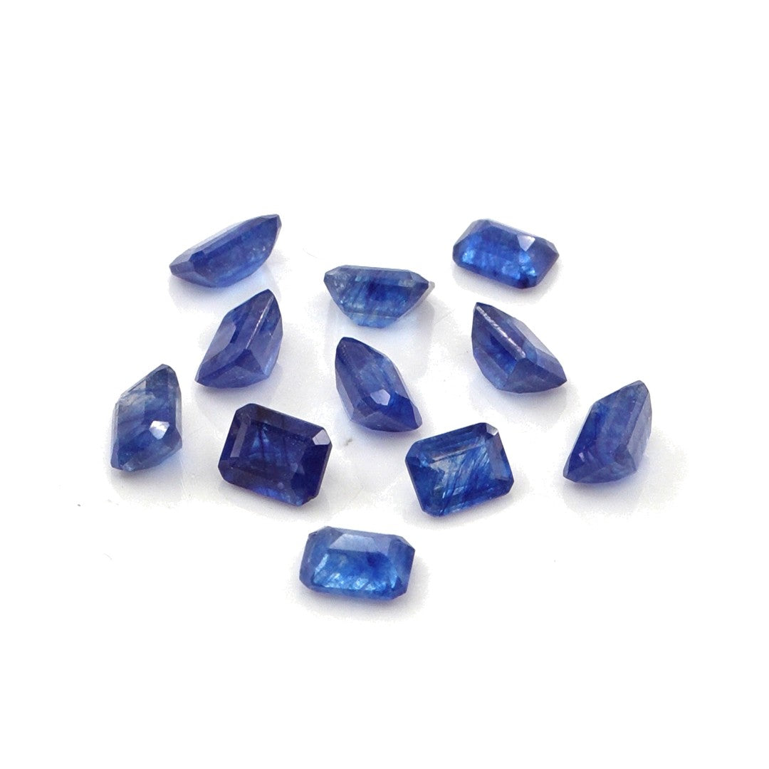 Natural Bangkok Blue Sapphire Calibrated Octagons | 3x4mm & 4x5mm