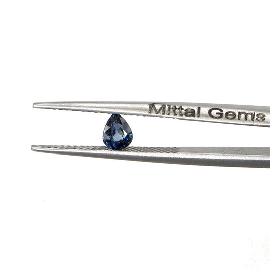 Natural Untreated Blue Sapphire Calibrated Ovals | 3x4mm & 4x5mm