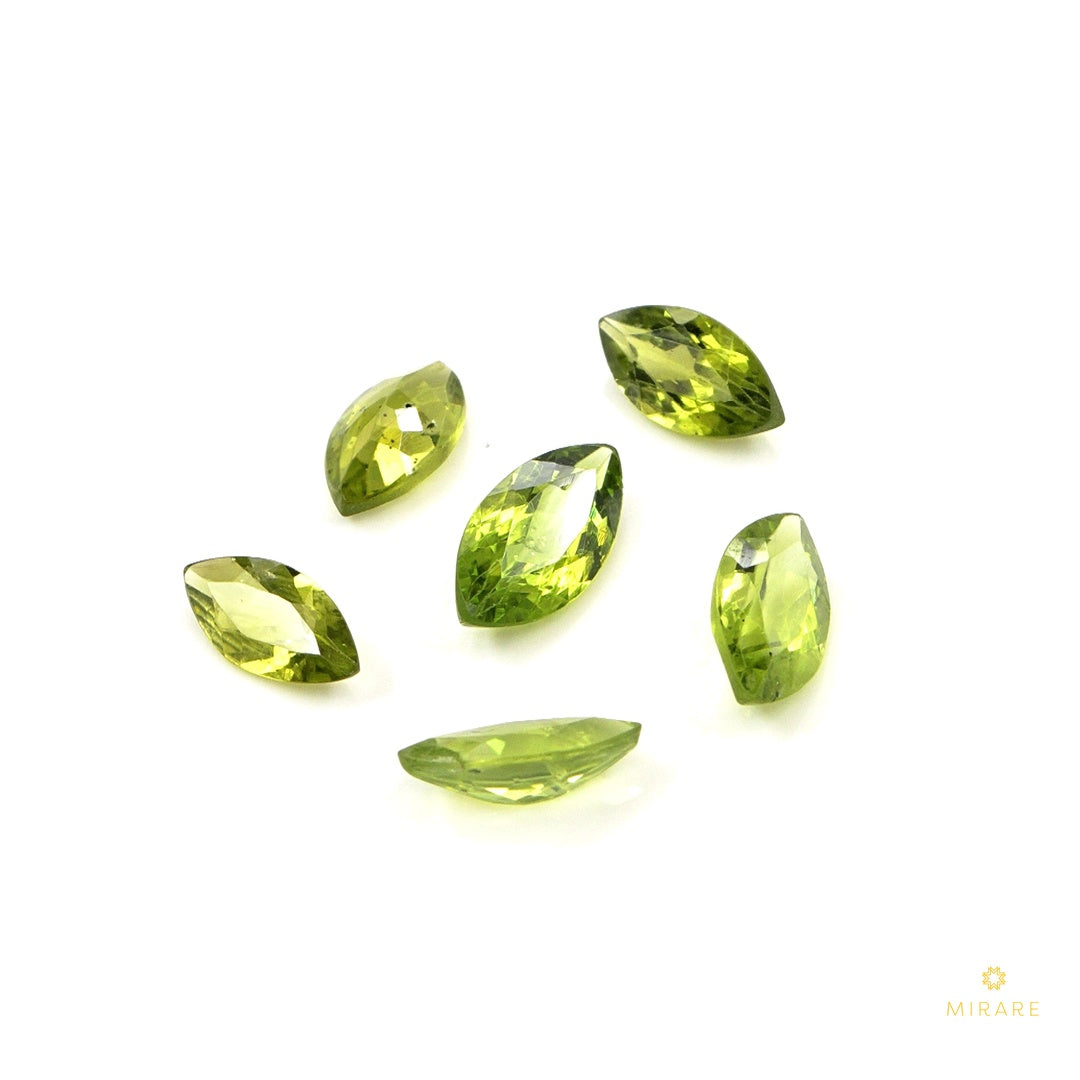Natural Peridot Calibrated Marquise | 2x4mm & 2.5x5mm