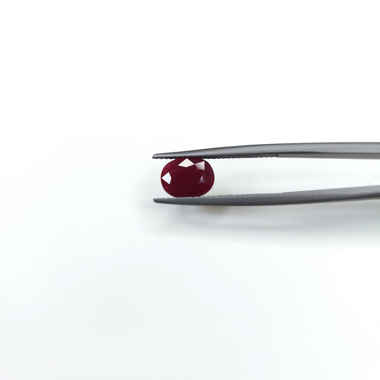 Natural Untreated African Ruby Calibrated Ovals | 3cts, 5cts, 6cts & 7cts