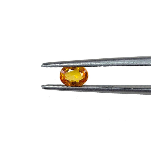 Natural Yellow Sapphire Heated Calibrated 5x4mm Ovals
