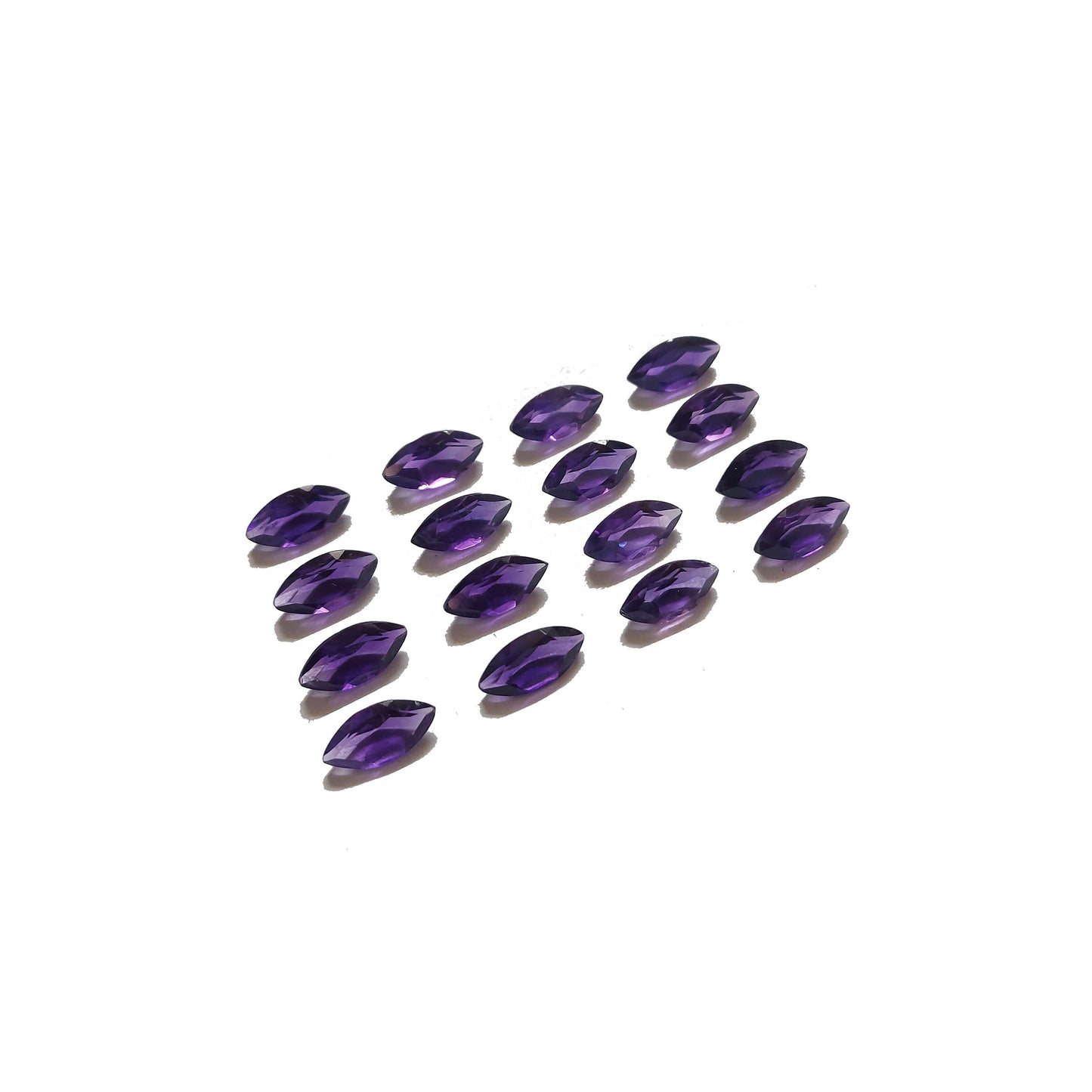 Natural Amethyst Calibrated Marquises | Top Quality
